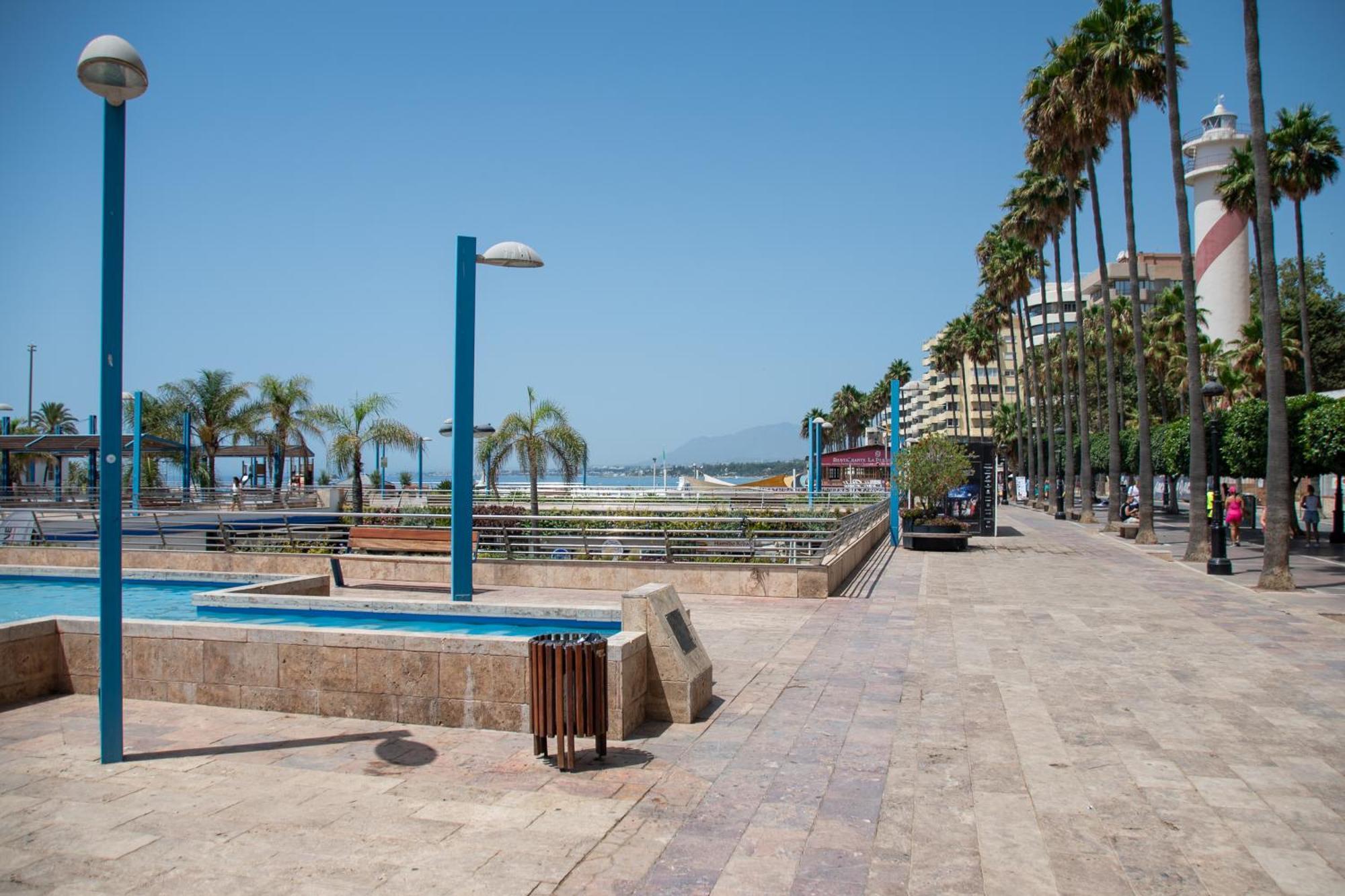 Apartamento Centrico Marbella Con Vista A Mar Eksteriør billede